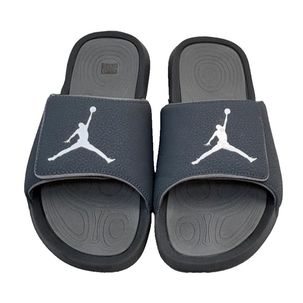 Nike Jordan Mens Sandals Size 10 Hydro 6 Cool Grey White Wolf Grey 881473-004